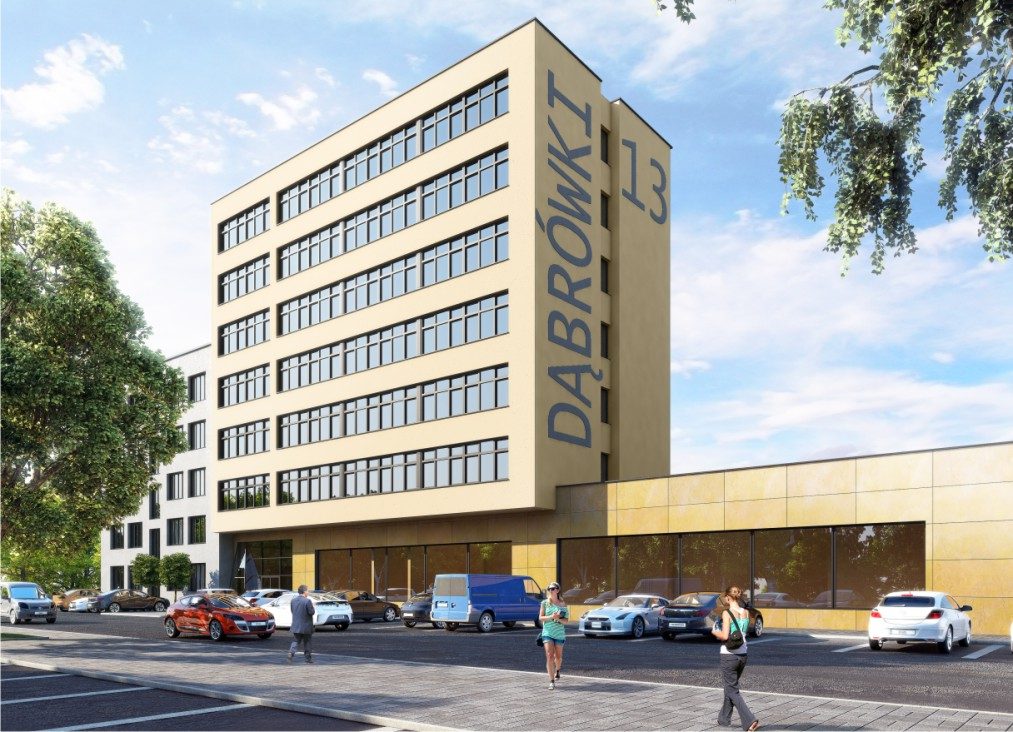 Kompleks biurowo- usługowy Dąbrówki 13