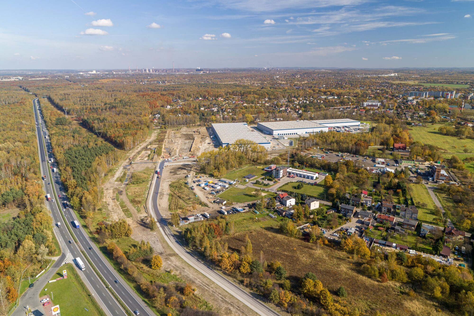 SOSNOWIEC PRZY TRASIE S1